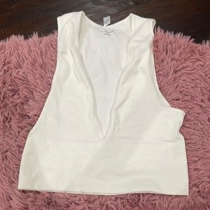 urban outfitters under hailey seamless plunge bra top